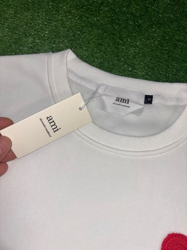 Jersey Ami Blanco Corazón Rojo