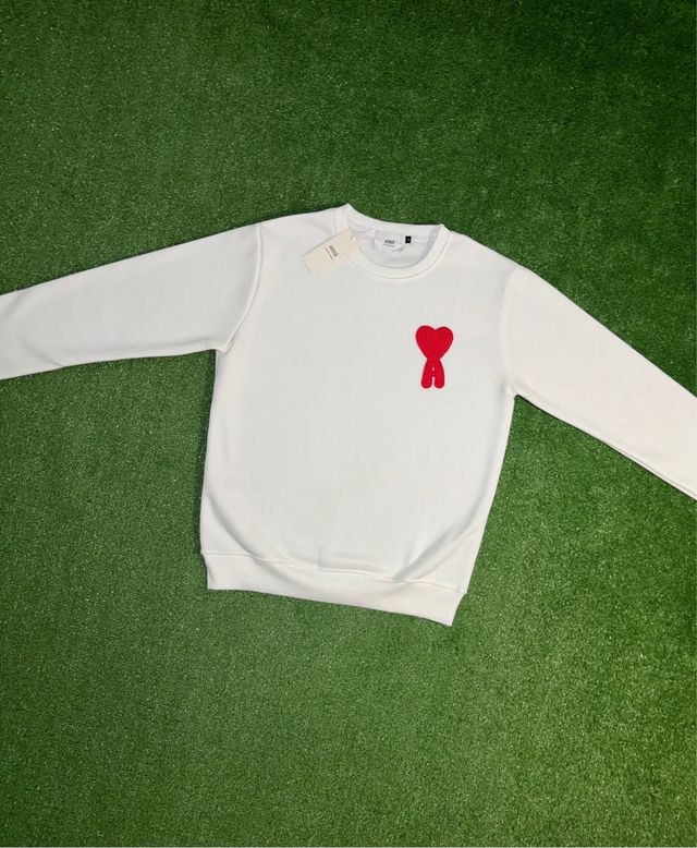 Jersey Ami Blanco Corazón Rojo