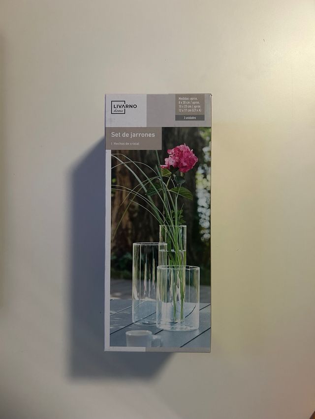 Set 3 Vasi in Cristallo Livarno Home