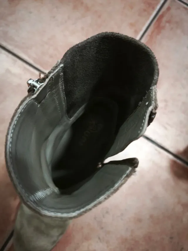 Botines Unisa Beige/Marrón Talla 38