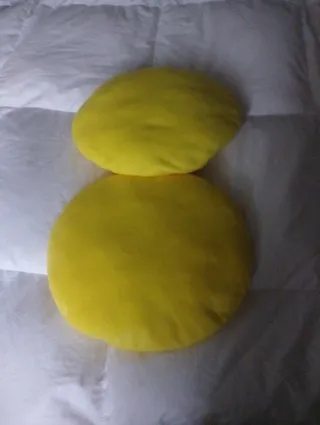 Set 2 Cuscini Emoji Gialli