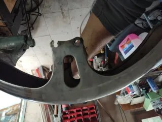 Guardabarros Yamaha SR 250