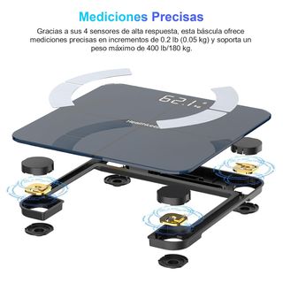 Báscula Digital Healthkeep 13+ Funciones