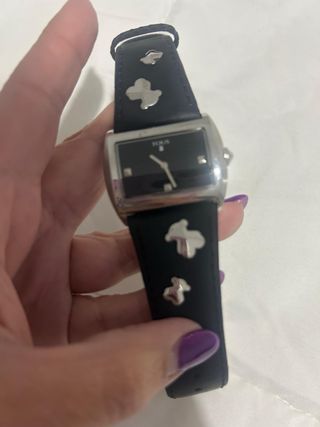 Reloj Tous Negro y Plateado