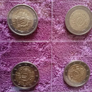 Monedas Conmemorativas 2€ se venden por unidad