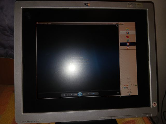 Monitor HP LE1711 Argento/Nero