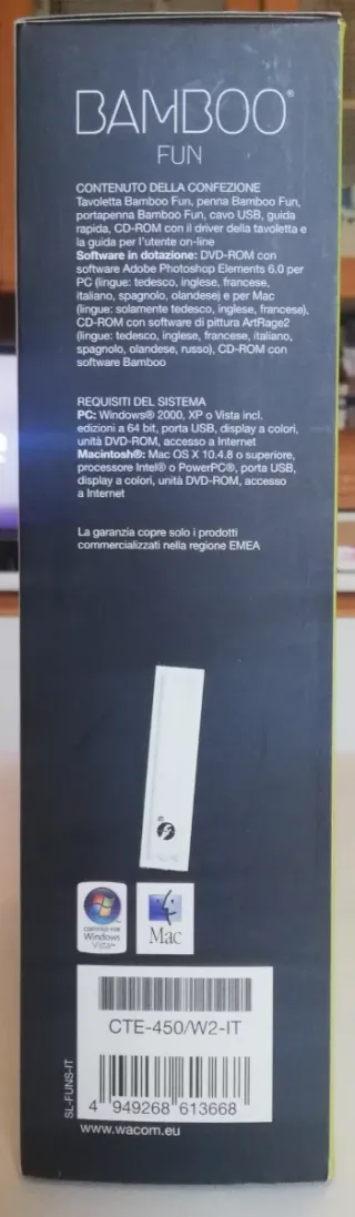 Tavoletta grafica Wacom Bamboo Fun