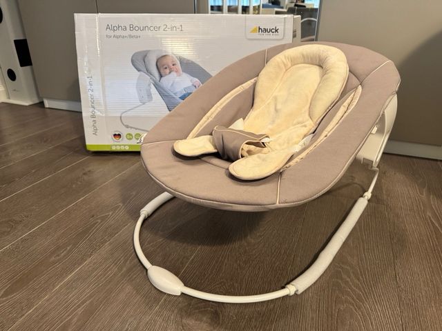 Hamaca recién nacido Hauck Alpha Bouncer 2 en 1