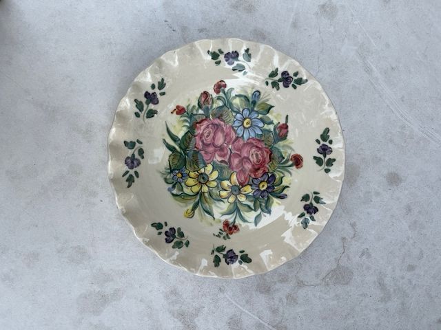 Pack 2 Platos Decorativos Flores 5€ plato suelto