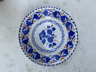 Pack 2 Platos Decorativos Flores 5€ plato suelto