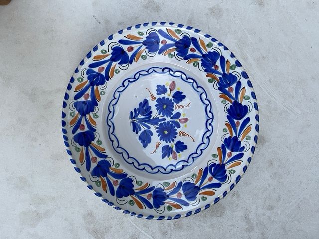 Pack 2 Platos Decorativos Flores 5€ plato suelto