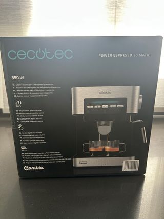 Cafetera Cecotec Power Espresso 20 Matic