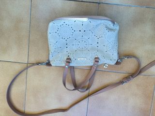 Bolso Desigual Beige y Marrón