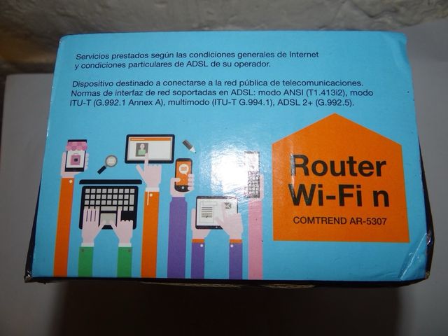 COMTREND ROUTER WIFI (AR 5307U) Model: AR-5307u