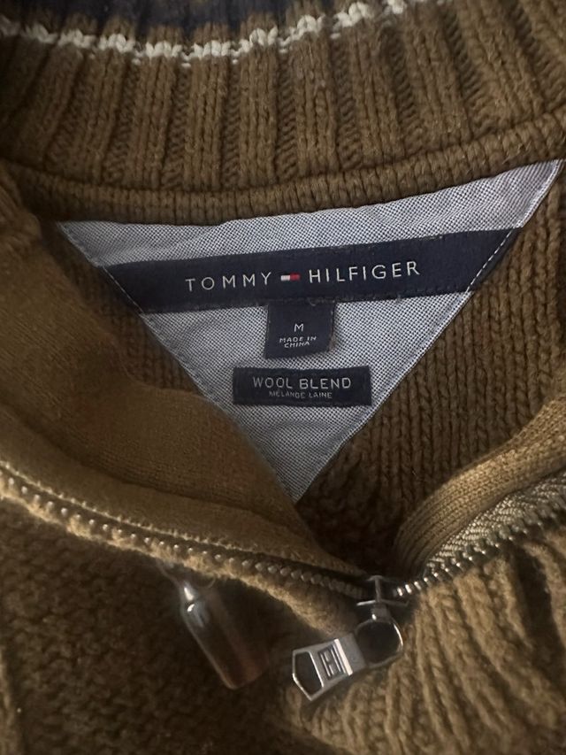 Suéter Tommy Hilfiger Verde Oliva
