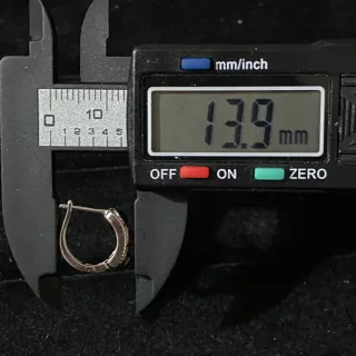 Pendientes Plata Turmalina Natural Multicolor