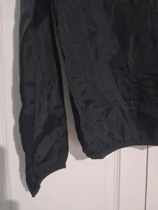 Chubasquero Joma Fútbol Negro niño talla 12