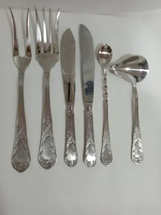 Set di posate Belle Époque 36 pezzi in acciaio inossidabile alta qualità