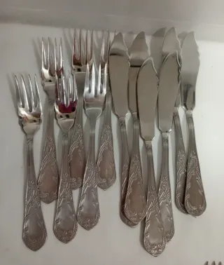 Set di posate Belle Époque 36 pezzi in acciaio inossidabile alta qualità