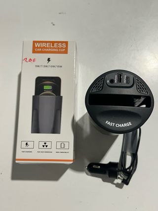 Cargador Coche Inalámbrico