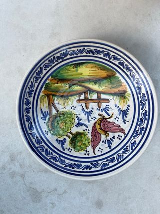 Pack 2 Platos Decorativos Pájaros 5€ plato