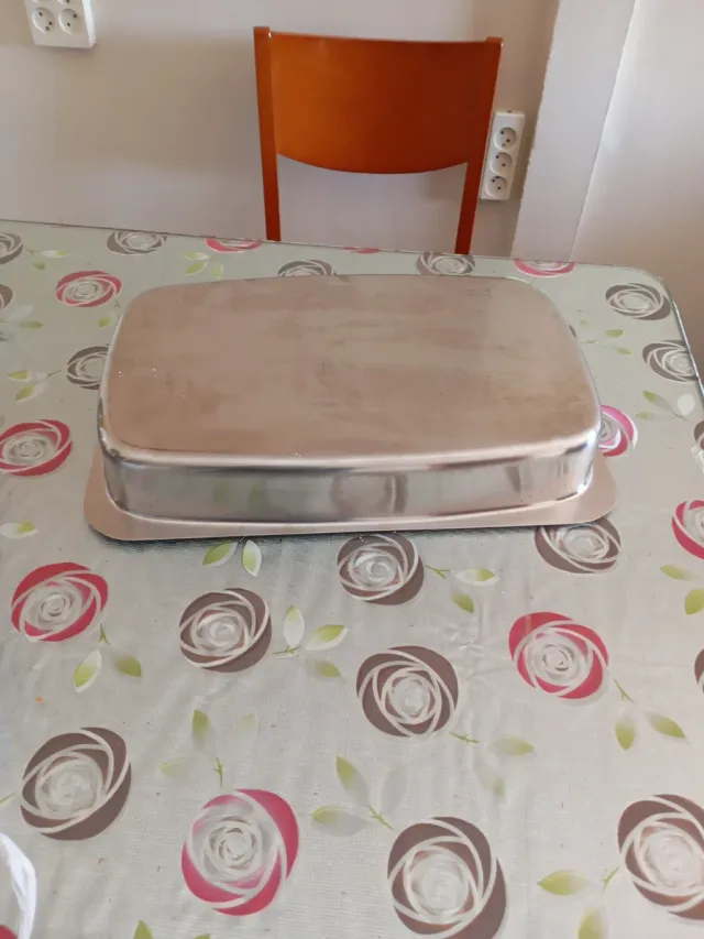 Bandeja metálica para horno