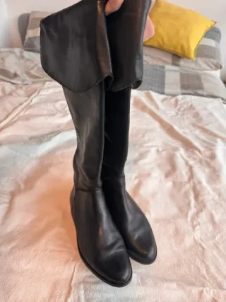 Stivali neri in pelle Marella Tg 36