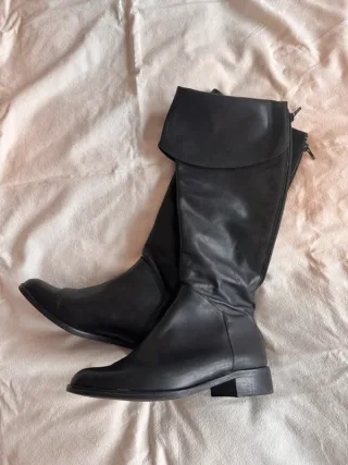 Stivali neri in pelle Marella Tg 36