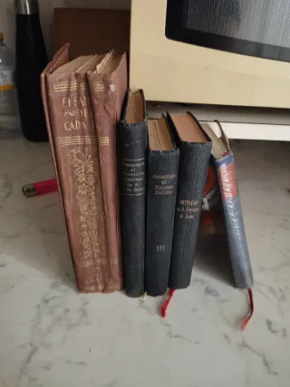 Lote libros antiguos