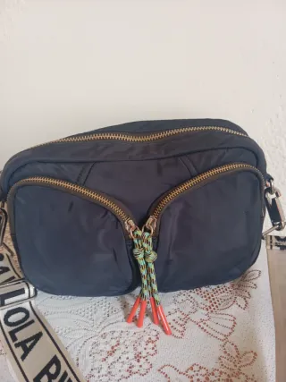 Bandolera Bimba y Lola Negra y Blanca