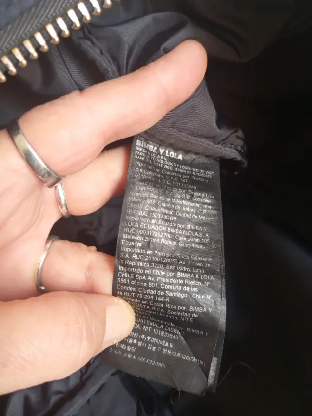 Bandolera Bimba y Lola Negra y Blanca