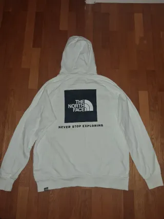 Sudadera The North Face Box Blanca original