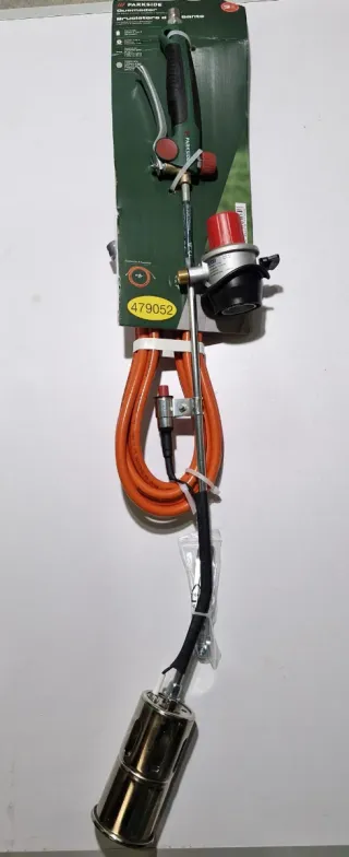 Quemador Lanza Potente con Regulador