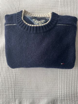 Suéter Tommy Hilfiger Azul Marino