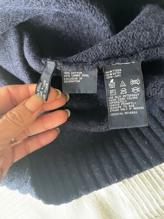 Suéter Tommy Hilfiger Azul Marino