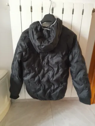 Giubbotto ragazzo nero trapuntato