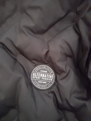 Giubbotto ragazzo nero trapuntato