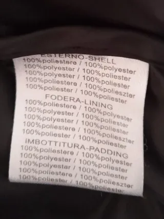 Giubbotto ragazzo nero trapuntato