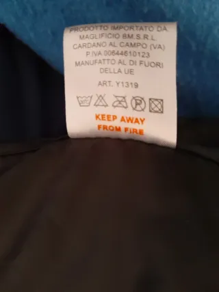 Giubbotto ragazzo nero trapuntato