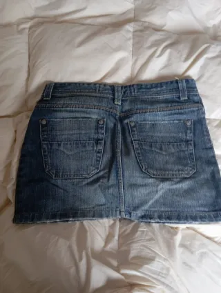 Falda vaquera azul