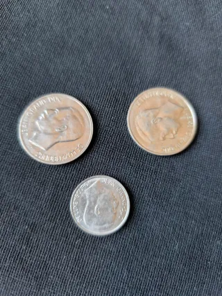 3 Monedas Luxemburgo