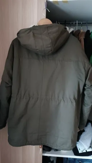 Chaqueta Zara con borrego TS y camisa Primark L