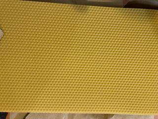 Cera estampada para colmenas