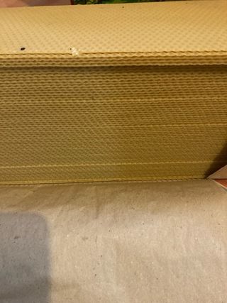 Cera estampada para colmenas