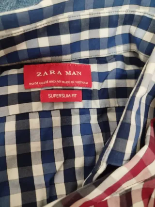 Lote 2 camisas y 2 pantalones hombre,talla M