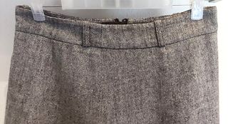 Falda H&M Campana Talla S Marrón