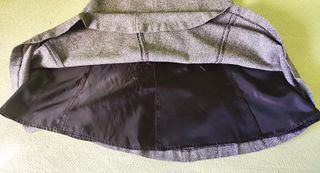 Falda H&M Campana Talla S Marrón