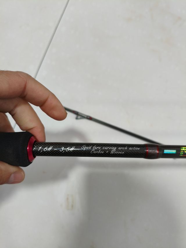 Caña de pesca eging Seppia 250 LRG Carbon