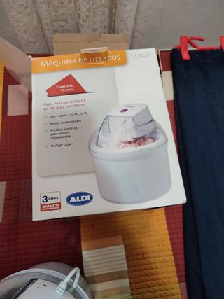 Máquina de Helados Quigg 1.1L