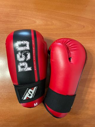 Protecciones Taekwondo :Guante Talla M y pies M